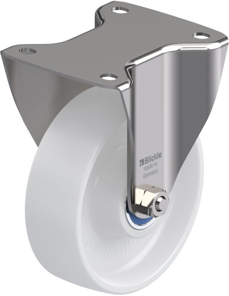 BX-PO 150XK fiksuotas ratukas iš nerūdijančio plieno