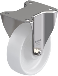 BX-PO 150XR fiksuotas ratukas iš nerūdijančio plieno