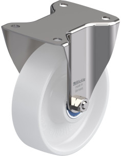 BX-PO 160XK fiksuotas ratukas iš nerūdijančio plieno