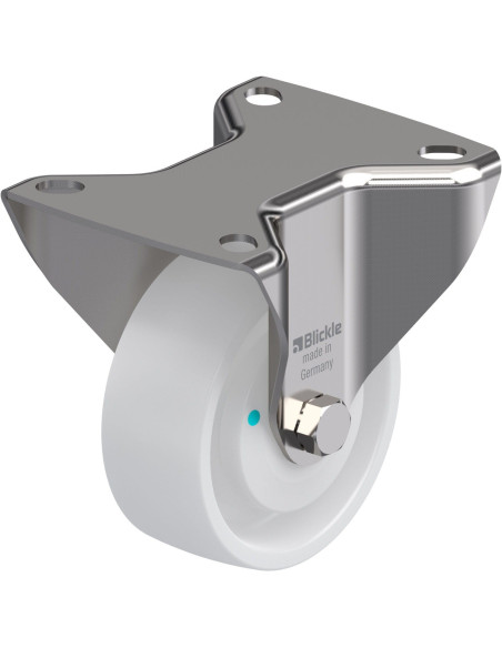 BX-PO 80KAD sintetinis fiksuotas ratukas 80 mm