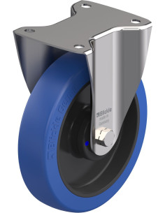 BX-POBS 200XKA fiksuotas ratukas, poliuretano ratas 200 mm