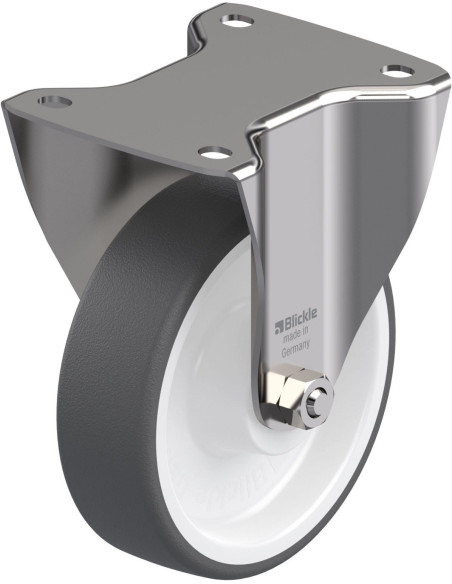 BX-POTH 150XR - Nerūdijantis plienas, fiksuotas ratukas