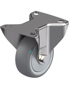 BX-TPA 80KFD fiksuotas ratukas, 80 mm, guma