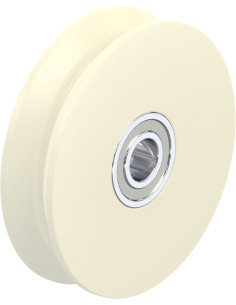 DSPKGSPO 100K dvigubas ratukas su flanšu