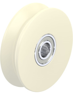 DSPKGSPO 120K dvigubas ratukas su flanšu