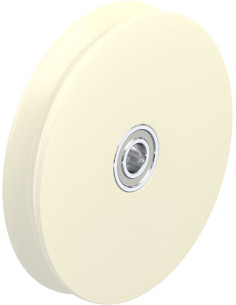 DSPKGSPO 200K dvigubas ratukas su flanšu