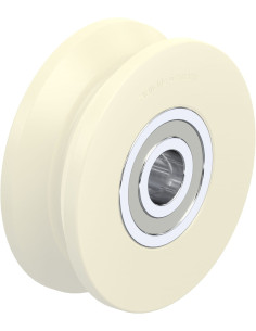 DSPKGSPO 50K dvigubas ratukas su flanšu