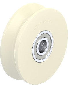 DSPKGSPO 75K - Dvigubas ratas su flanšu, 75 mm