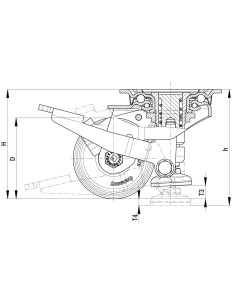 HRLK-PO 82G-HN kompaktinis išlyginantis ratukas 2