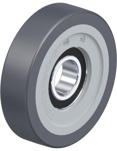FPTH 100x25/25-15K kreipiamasis ratukas su poliuretanu