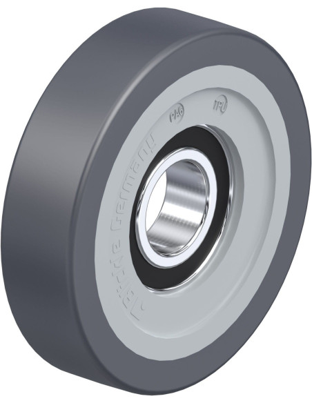 FPTH 100x25/25-15K kreipiamasis ratukas su poliuretanu