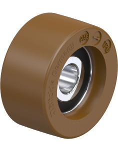 FPU 40x20/10-9K kreipiamasis ratukas su poliuretaniniu