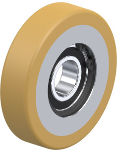 FSVU 100x25/25-15K kreipiamasis ratukas su poliuretano