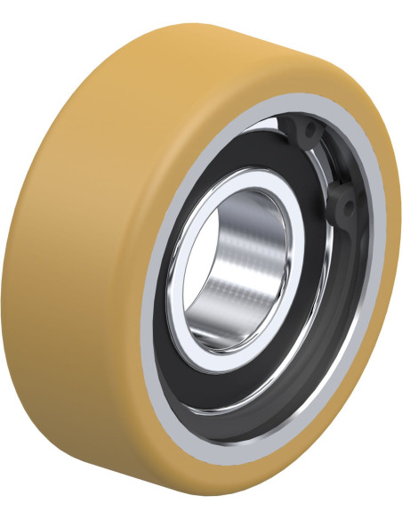 FSVU 70x25/25-15K kreipiamasis ratukas su poliuretano