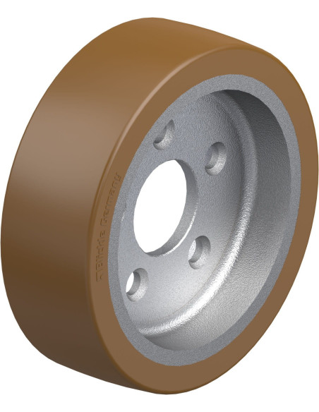 GBA 252/5 - Poliuretaninis varantysis ratukas 250 mm