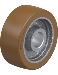 GBN 100/25H7 varantysis ratukas, poliuretanas, 100 mm