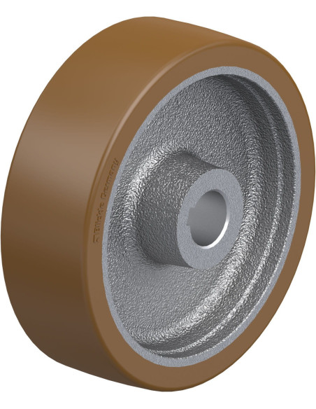 GBN 160/25H7 varantysis ratukas su poliuretano protektoriumi