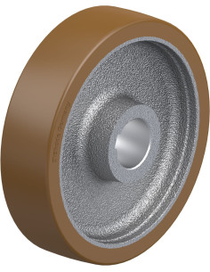 GBN 200/40H7 varantysis ratukas su poliuretano protektoriumi