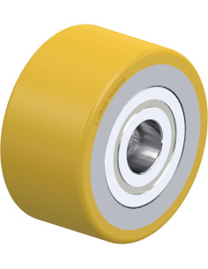 HTH 75x40/20-40K poliuretaninis ratukas padėklų krautuvams