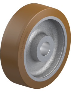 GBN 406/70H7 varantysis ratas, 400 mm, poliuretanas