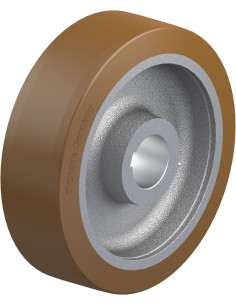 GBN 406/80H7 varantysis ratas, 400 mm, poliuretanas