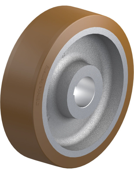 GBN 504/100H7 varantysis ratas, 500 mm, poliuretanas