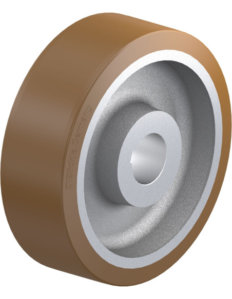 GBN 604/120H7 varantysis ratas, poliuretano protektorius,