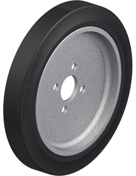 GEVA 400/4 - Per stebulę montuojamas ratukas su guminėmis