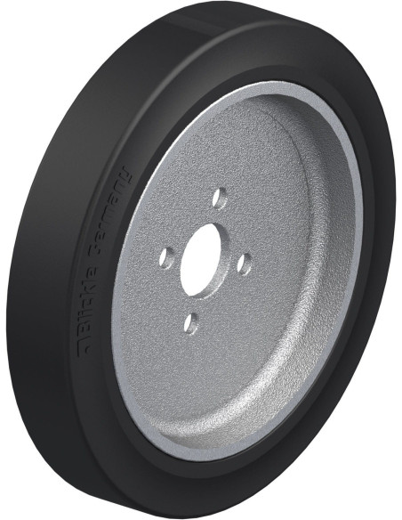 GEVA 402/4 - 400 mm guminis varantysis ratukas su flanšu