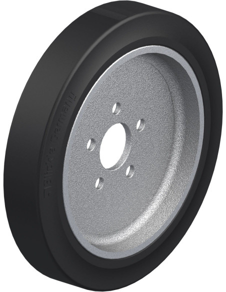 GEVA 402/5-67 - 400 mm gumos ratukas su flanšu