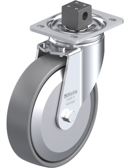 LH-PO 200G-CS13-ELS-FA antistatinis ratukas su stabdžiais