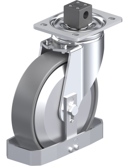 LH-PO 200G-CS13-ELS-FA-FS antistatinis ratukas su stabdžiais