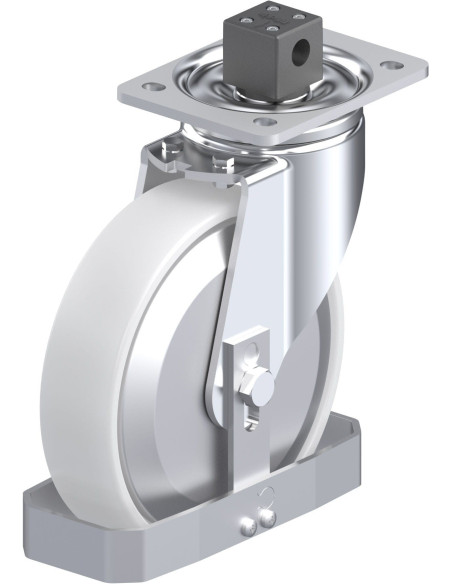 LH-PO 200G-CS13-FA-FS pasukamas ratukas su stabdžiais