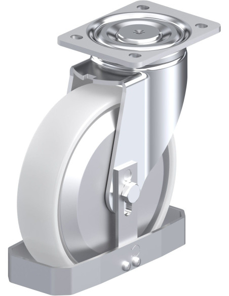 LH-PO 200G-FA-FS sintetinis pasukamas ratukas 200 mm