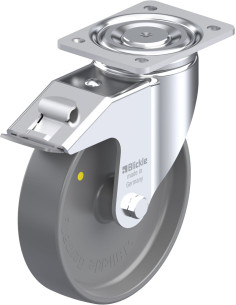 LH-PO 200G-FI-ELS antistatinis ratukas su stabdžiais