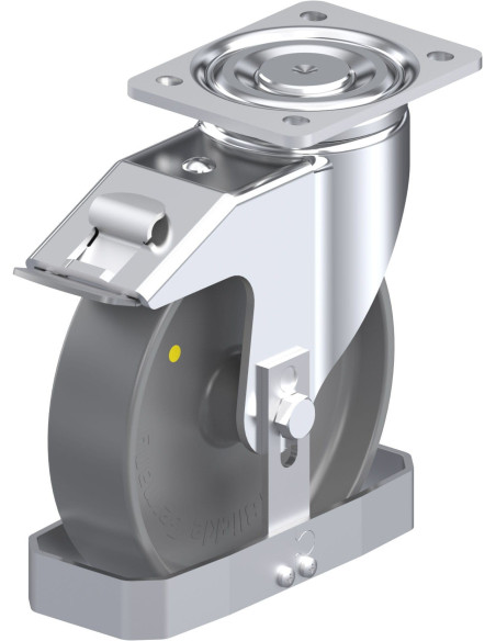 LH-PO 200G-FI-ELS-FS antistatinis ratukas su stabdžiais