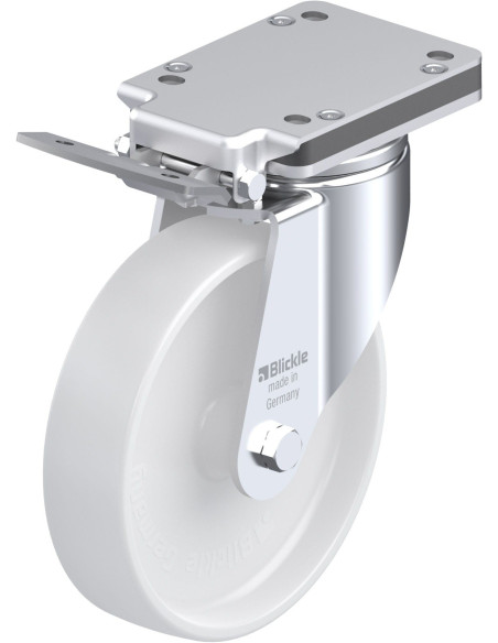 LH-PO 200G-IS sintetinis ratukas su stabdžiais