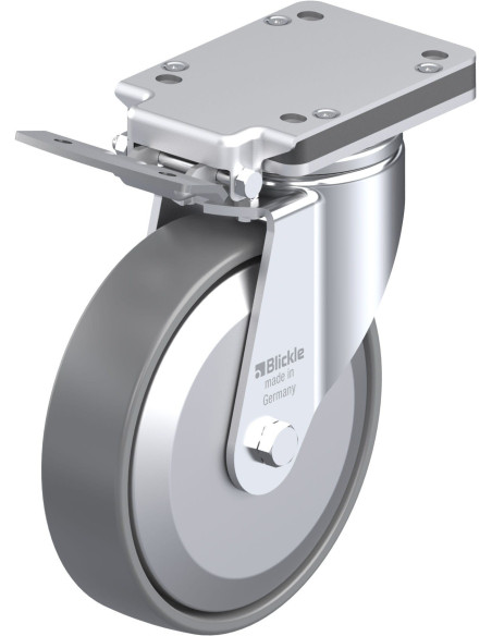 LH-PO 200G-IS-ELS-FA antistatinis ratukas su stabdžiais