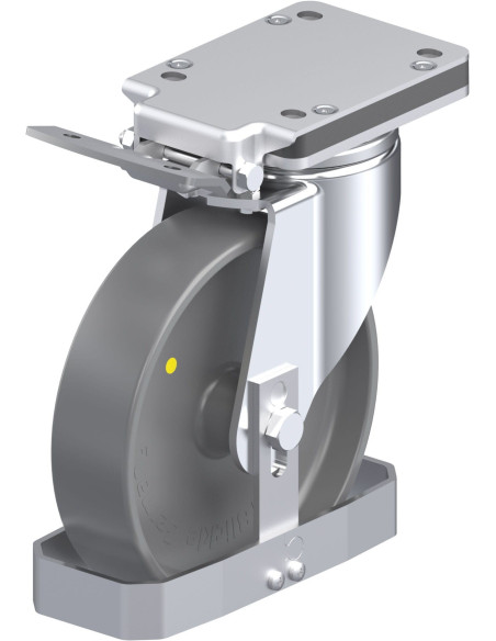 LH-PO 200G-IS-ELS-FS antistatinis ratukas su stabdžiais