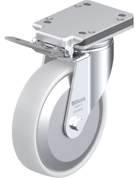 LH-PO 200G-IS-FA pasukamas ratukas su stabdžiais