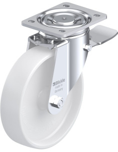 LH-PO 200G-ST sintetinis ratukas su stabdžiais