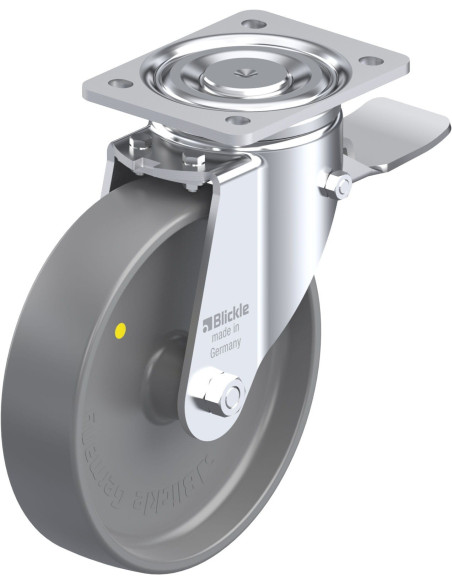 LH-PO 200G-ST-ELS antistatinis ratukas su stabdžiais