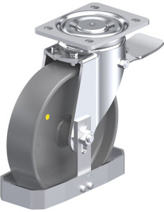 LH-PO 200G-ST-ELS-FS antistatinis ratukas su stabdžiais