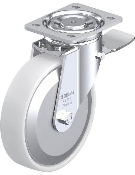 LH-PO 200G-ST-FA pasukamas ratukas su stabdžiais