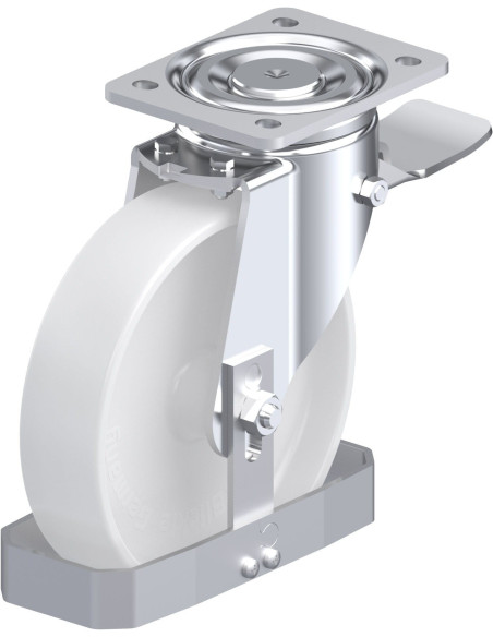 LH-PO 200G-ST-FS pasukamas ratukas su stabdžiais