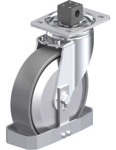 LH-PO 200K-CS13-ELS-FA-FS antistatinis ratukas su stabdžiais