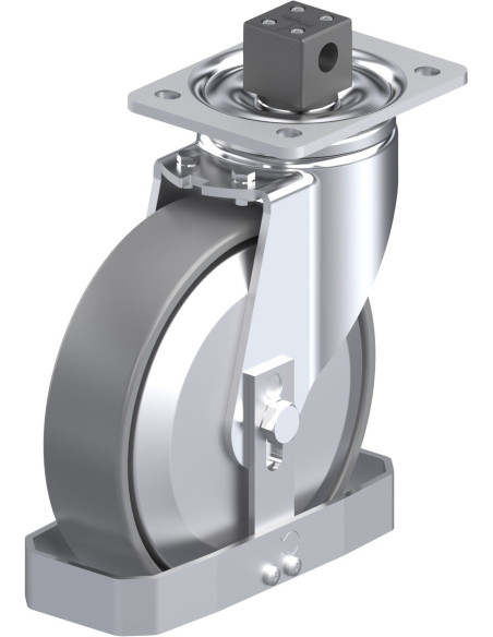 LH-PO 200K-CS13-ELS-FA-FS antistatinis ratukas su stabdžiais