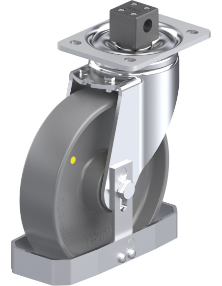 LH-PO 200K-CS13-ELS-FS antistatinis ratukas su stabdžiais