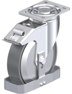 LH-PO 200K-FI-ELS-FA-FS antistatinis ratukas su stabdžiais