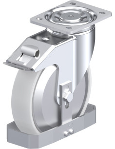 LH-PO 200K-FI-FA-FS pasukamas ratukas su stabdžiais